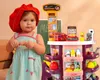 Malplay Shop Supermarkt für Kinder 44 Artikel, Kasse Korb Produktbild-Vorschau 8