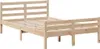 Massivholzbett mit Regal ohne Matratze 135x190 cm Kiefer Produktbild-Vorschau 8