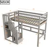 Flieks Etagenbett 90x200cm mit Rausfallschutz, Hochbett mit Produktbild-Vorschau 7