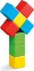 Magicube Color Recyklované kryštálové magnety 8 prvkov Náhľad obrázku produktu 4