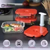 Lacers Purpleline Vakuumdosen Glas Set (3x1000ml) mit Pumpe Produktbild-Vorschau 1