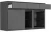 Komoda 120 cm 3 zásuvky 3 dveře skříňka FRAMIRE S-3 Náhled obrázku produktu 4
