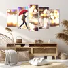 Bild auf Leinwand - Leinwandbild - Stadt Straße Nacht - Produktbild-Vorschau 7