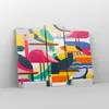Bild auf Leinwand - Leinwandbild - Vogel Abstraktion - Produktbild-Vorschau 4