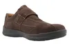 JOMOS Chaussures basses en cuir pour hommes choco, doublure Voir les images du produit 6