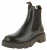 Tamaris Damen Chelseaboots aus Leder braun Größe 42 Absatz Produktbild-Vorschau 1
