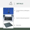 Outsunny Pop up Duschzelt Toilettenzelt Camping Produktbild-Vorschau 5
