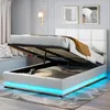 Letto matrimoniale 140 x 190 cm, con illuminazione LED, Anteprima dell’immagine prodotto 6