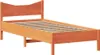 vidaXL Massivholzbett ohne Matratze Wachsbraun 75x190 cm Produktbild-Vorschau 5