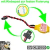 CR1220 RTC BIOS CMOS Batterie Battery 2 Polig kompatibel Produktbild-Vorschau 1