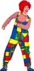 Clowns-Latzhose Bunt 40 Produktbild-Vorschau 2