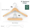 SUITS VIENNA® Kleiderbügel Hosenanzug 40 cm | 8 Stück Set Produktbild-Vorschau 2