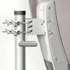 Close-up of a satellite dish mount attached to a pole. Anteprima dell’immagine prodotto