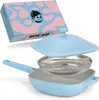 Bratpfanne 28cm NEW KID Beschichtete Pfanne Antihaft mit Produktbild-Vorschau 1