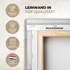 MuchoWow® - Leinwandbilder - Rot - Marmor - Abstrakt - Gold Produktbild-Vorschau 3