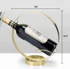 Goldfarbenes Weinregal für eine Flasche – freistehend, Produktbild-Vorschau 5