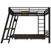 Letto a castello Flieks 90x200 cm con scrivania e funzione Anteprima dell’immagine prodotto 8