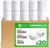 V1 Trade Rouleaux thermiques 57mm x 30m x 12mm (20 pièces) Voir les images du produit 1