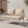 Aluminium-Gartenbank MCW-P90, Gartensofa Sitzbank Outdoor, Produktbild-Vorschau 1