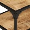 vidaXL Couchtisch 90x45x35 cm Raues Massives Mangoholz -  Produktbild-Vorschau 18
