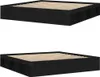 Struttura letto nera 200x200 cm Anteprima dell’immagine prodotto 9
