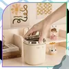 Pattumiera compatta con coperchio, beige Anteprima dell’immagine prodotto 6