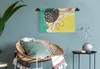 MuchoWow® Wandteppich Wandbehang Sommer - Blume - Pastell Produktbild-Vorschau 5