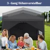 XMTECH Pavillon pliable 3x3 m imperméable Pavillon de Voir les images du produit 16