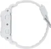 Side view of a white digital watch with a white band against a white background. Anteprima dell’immagine prodotto