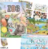 Crea il tuo ZOO, libro da colorare con gli adesivi Anteprima dell’immagine prodotto 5