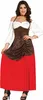 Vestido medieval para mujer, tallas S a XL, talla: M Vista previa de la imagen del producto 1