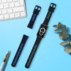 kwmobile 2x Uhrenarmband für Huawei Band 10 / 9 / 8 Armband Produktbild-Vorschau 2