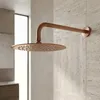 Rea Kulatá Dešťová Sprcha  Js-p014brg 25cm Brush Copper Náhled obrázku produktu 7