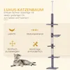 PawHut Kratzbaum Deckenhoch höhenverstellbar, stabiler Produktbild-Vorschau 4