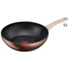 Tefal G2541902, Rund, Wok-/Bratpfanne, Braun, Titan Pro, Produktbild-Vorschau 2
