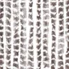Design Fliegenvorhang Taupe und Weiß 118x220 cm Chenille, Produktbild-Vorschau 5