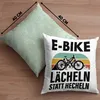 Trendation - Elektrofahrrad E-Bike Deko-Kissen mit Füllung Produktbild-Vorschau 4