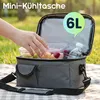 Mini-Kühltasche faltbar (6L) - Isoliert & auslaufsicher - Produktbild-Vorschau 2