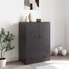 vidaXL Highboard noir 67x39x95 cm acier Voir les images du produit 3