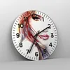 Wanduhr - Rund - Glasuhr - Dame perfekt Kleid Eleganz - Produktbild-Vorschau 4