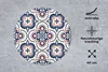 MuchoWow® Mauspad Mousepad Blumen - Retro - Design 40x40 cm Produktbild-Vorschau 3