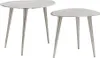 riess-ambiente 2er Set Couchtisch ELEMENTS 50cm silber Produktbild-Vorschau 9