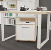 Rollcontainer >Keflavik< in Weiß/ Artisan Eiche  - Produktbild-Vorschau 2