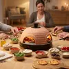 Emerio PO-115985, 4 pizza(e), Czarny, Pomarańczowy, Podgląd zdjęcia produktu 2