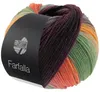 Lana Grossa - Farfalla 0009 orange, mint, grau, grün, Produktbild-Vorschau 1