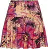 LASCANA Hosenrock mit Blumendruck aus Viskosejersey pink Produktbild-Vorschau 1