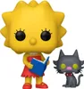 Funko Pop! Lisa Simpson z Snowball II - Figurki winylowe Anteprima dell’immagine prodotto 1