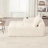 okwish Cord-Liegesessel Chaiselongue Relaxsofa mit Produktbild-Vorschau 3