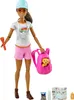 Barbie Wanderin-Spielset Puppe mit Hund, Anziehpuppe Produktbild-Vorschau 1