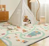 Krabbelmatte Baby 180x200 XXL, Faltbare Spielmatte 1cm Produktbild-Vorschau 6